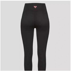 TNA Aritiza Leggings Black Pink Logo Women’s Medium Louge Relax Leisure Errands